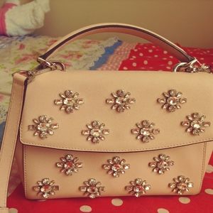 Michael Kors ava jewel crossbody satchel